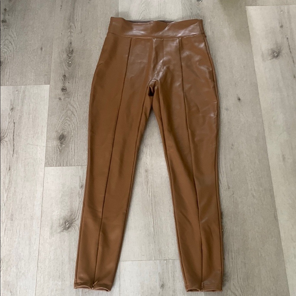 Abercrombie & Fitch Women's Small Faux Leather‎ Leggings